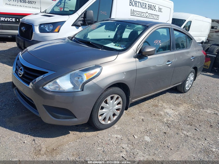 Vin: 3n1cn7ap8hl860815, lot: 46184584, nissan versa 1.6 sv 20172