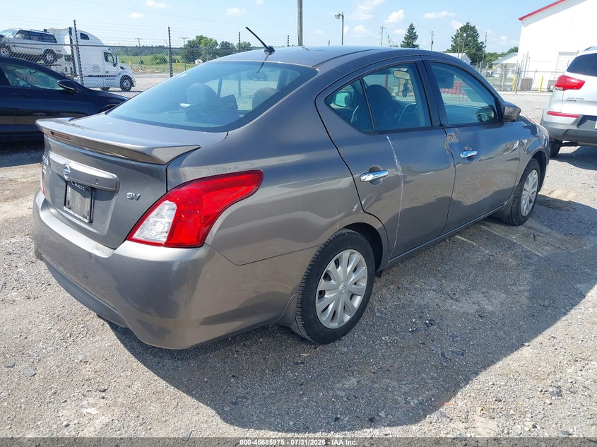 Vin: 3n1cn7ap8hl860815, lot: 46184584, nissan versa 1.6 sv 20174