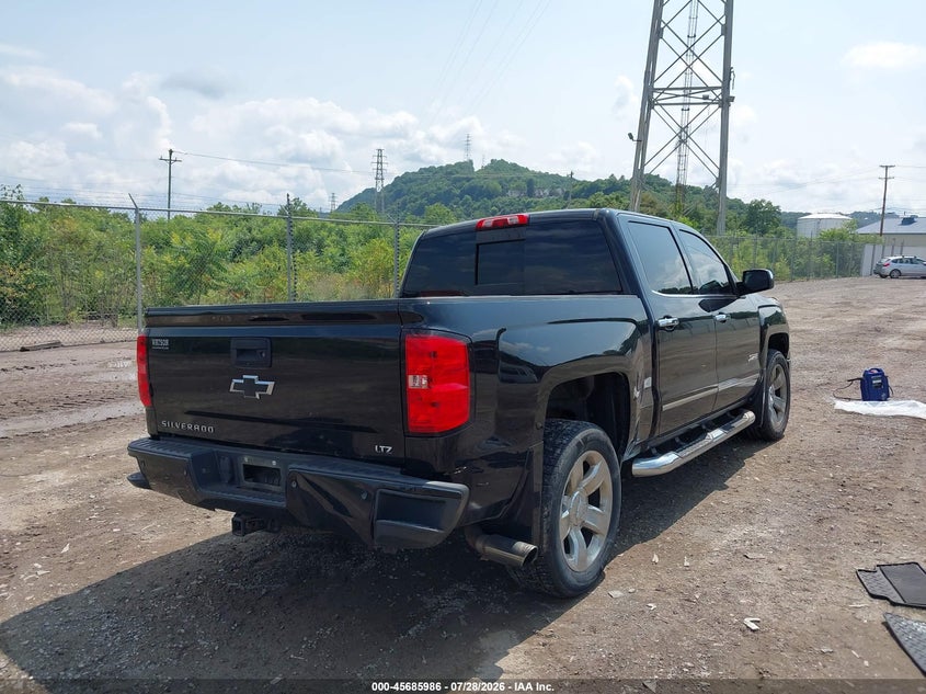 Vin: 3gcuksecxfg436336, lot: 46184595, chevrolet silverado 1500 ltz 20154
