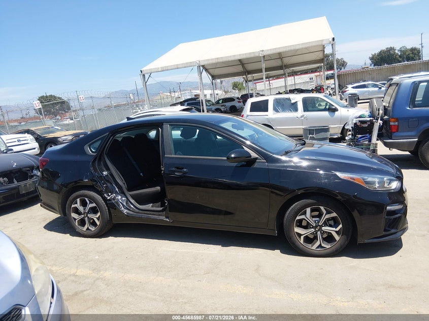 2019 Kia Forte Lxs VIN: 3KPF24ADXKE016648 Lot: 45685987