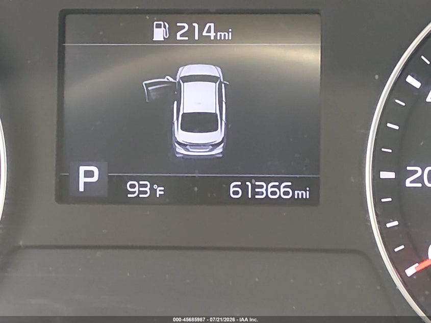 2019 Kia Forte Lxs VIN: 3KPF24ADXKE016648 Lot: 45685987