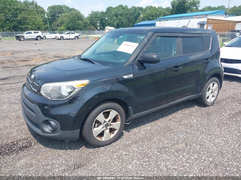 Vin: kndjn2a24h7472559, lot: 46184613, kia soul 20172