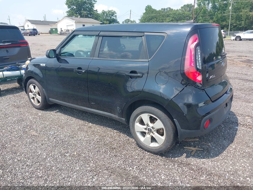 Vin: kndjn2a24h7472559, lot: 46184613, kia soul 20173