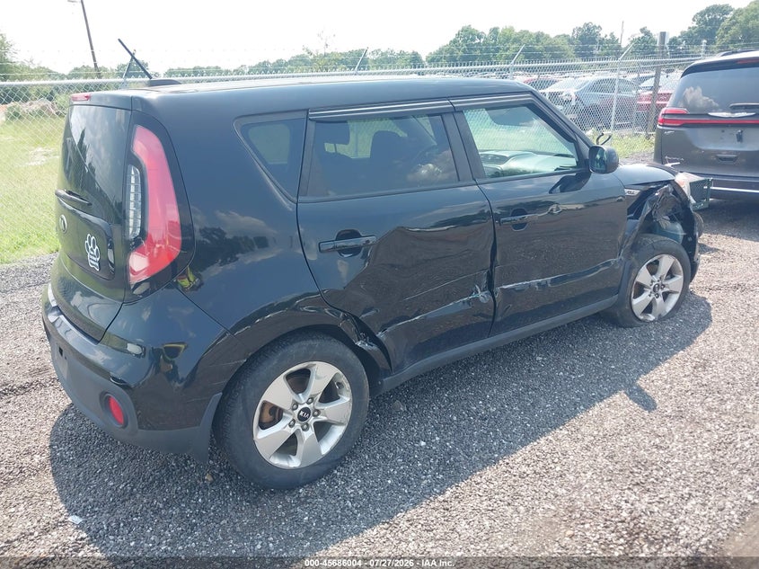 Vin: kndjn2a24h7472559, lot: 46184613, kia soul 20174