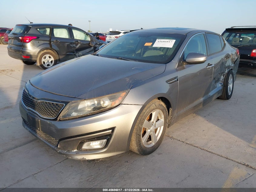 Vin: 5xxgm4a73eg330856, lot: 46184626, kia optima lx 20142