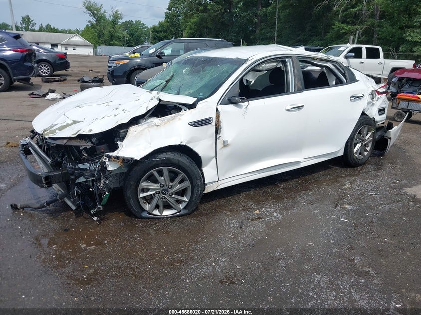 2019 Kia Optima Lx VIN: 5XXGT4L39KG341112 Lot: 45686020