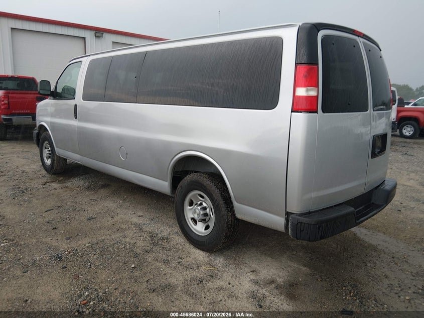 Vin: 1gazgnfp3l1253972, lot: 46184633, chevrolet express passenger rwd 3500 extended wheelbase ls 20203