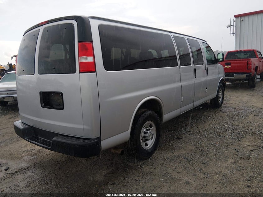 Vin: 1gazgnfp3l1253972, lot: 46184633, chevrolet express passenger rwd 3500 extended wheelbase ls 20204