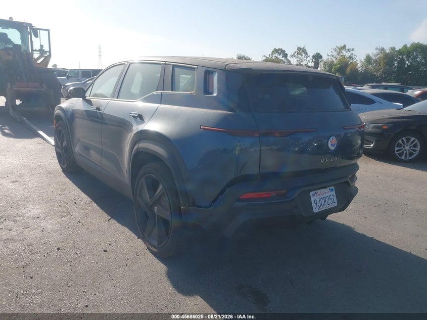 Vin: vcf1zbu22pg002433, lot: 46184634, fisker ocean one 20233