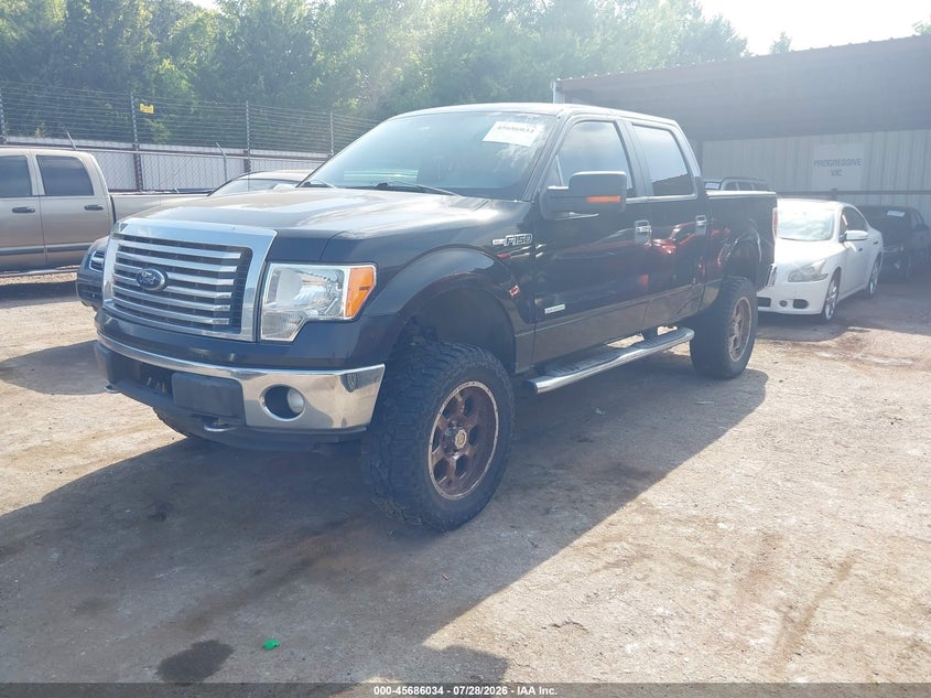 Vin: 1ftfw1et8cfb01743, lot: 46184644, ford f-150 xlt 20122