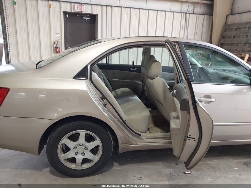 2006 Hyundai Sonata Gls V6/Lx V6 VIN: 5NPEU46F86H015502 Lot: 45686054