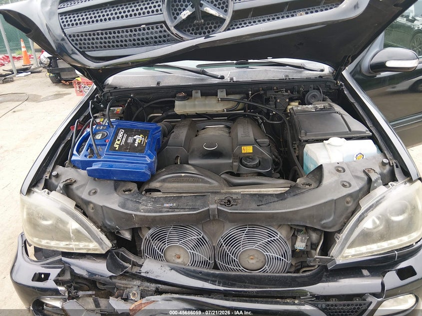 2003 Mercedes-Benz Ml 350 VIN: 4JGAB57EX3A455252 Lot: 45686059