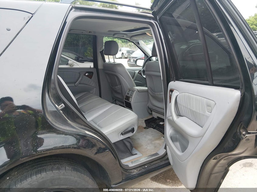 2003 Mercedes-Benz Ml 350 VIN: 4JGAB57EX3A455252 Lot: 45686059