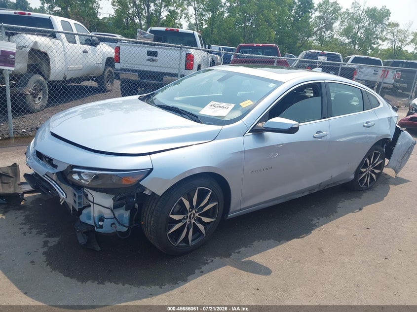 2018 Chevrolet Malibu Lt VIN: 1G1ZD5STXJF189215 Lot: 45686061