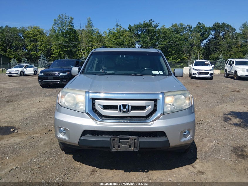 2010 Honda Pilot Ex-L VIN: 5FNYF4H52AB037000 Lot: 45686062