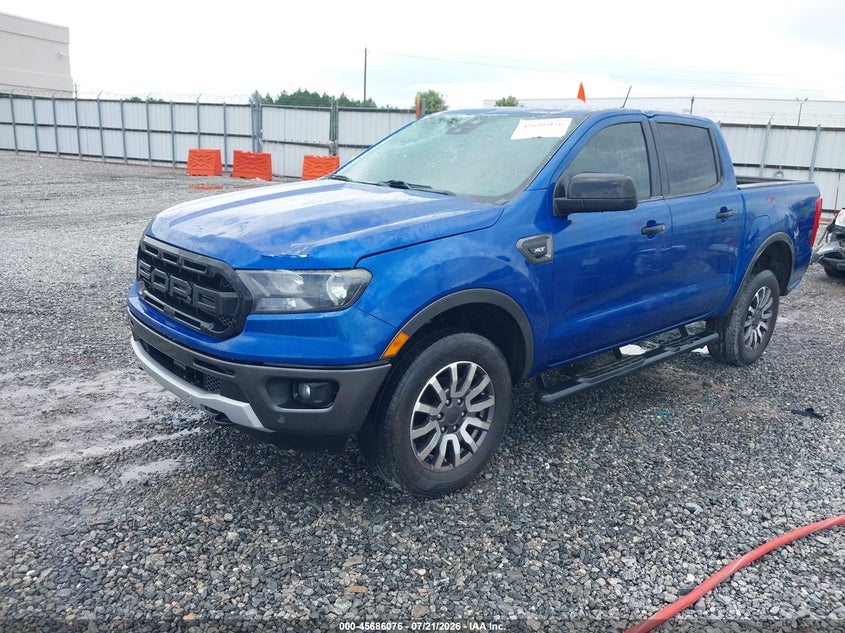 2019 Ford Ranger, Удар спереди, IAAI, VIN 1FTER4EH1KLA61392 — фото 2