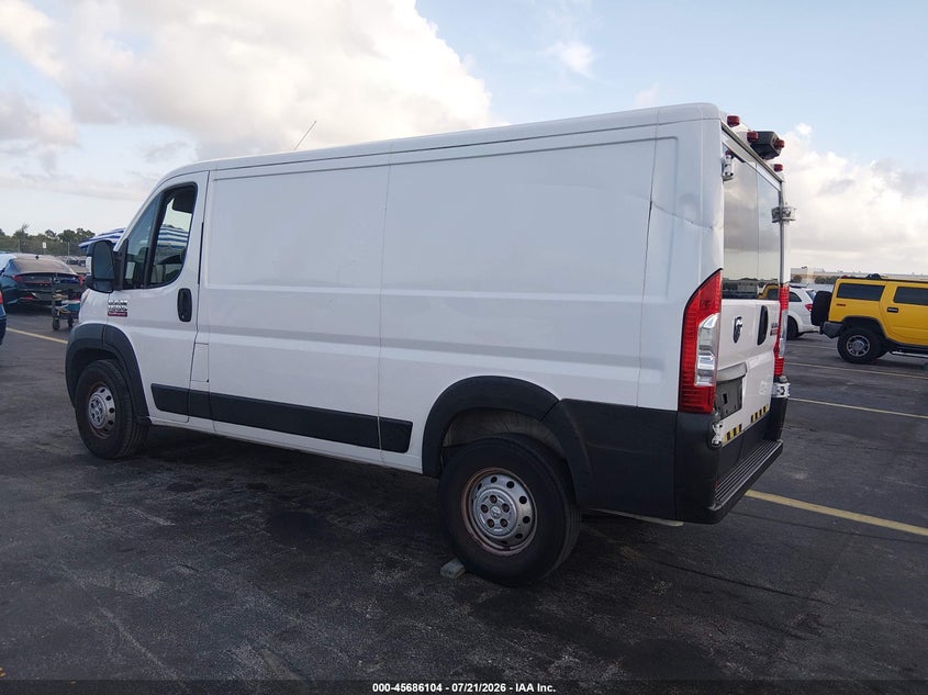 Vin: 3c6trvag1le141755, lot: 46184714, ram promaster 1500 low roof 136 wb 20203