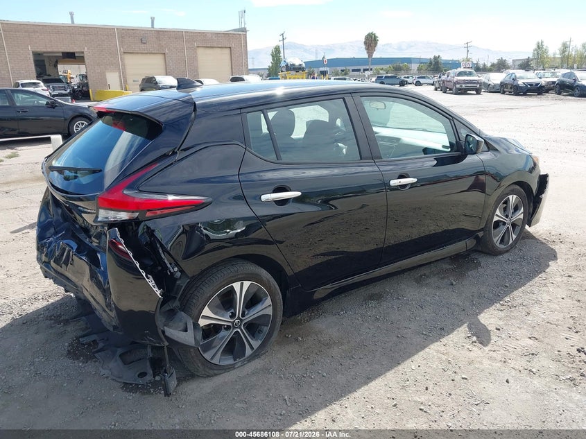 Vin: 1n4az1cv5mc557021, lot: 46184717, nissan leaf sv 40 kwh 20214