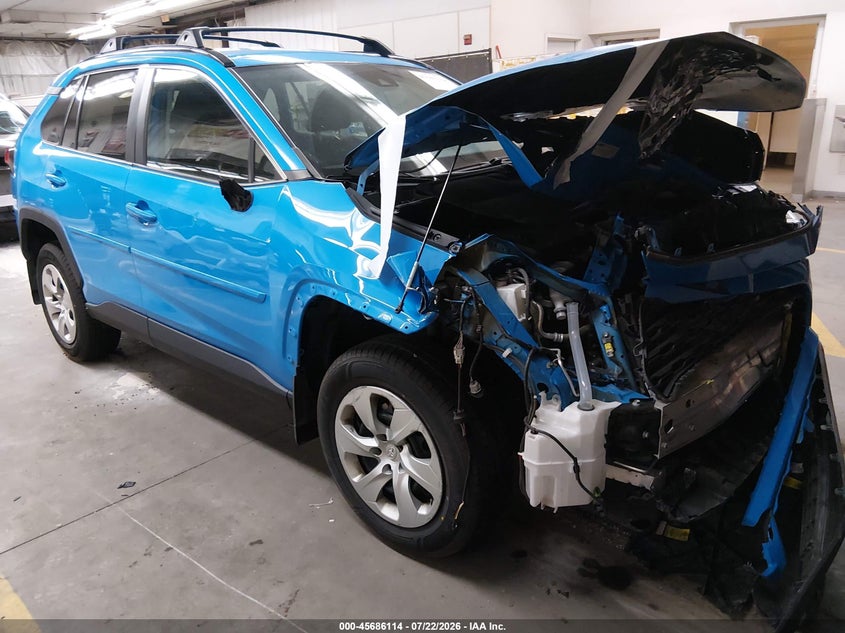 2021 Toyota Rav4 Le VIN: 2T3F1RFV2MW221552 Lot: 45686114