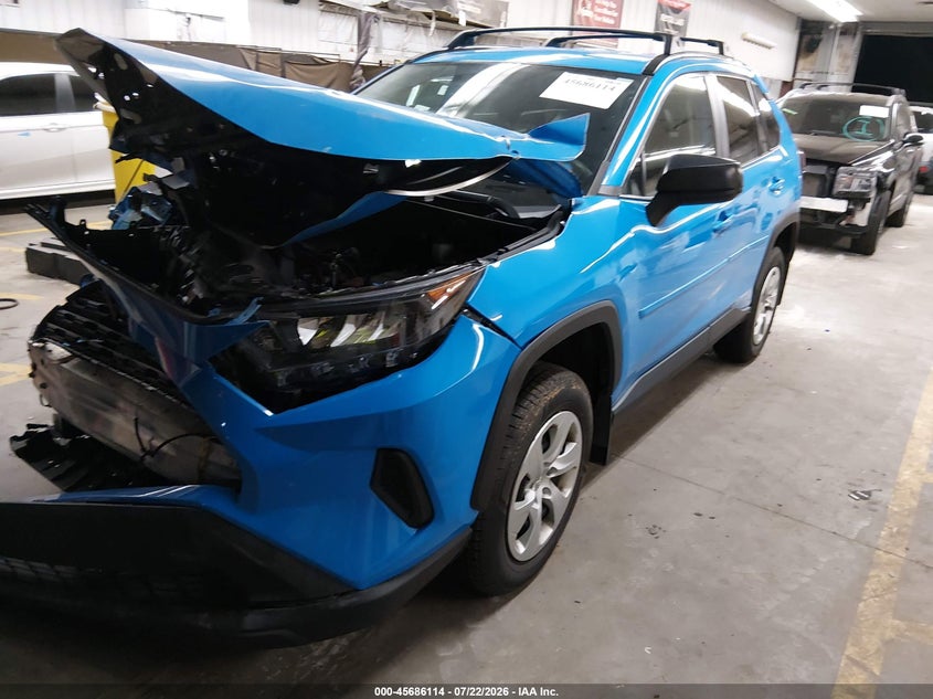 2021 Toyota Rav4 Le VIN: 2T3F1RFV2MW221552 Lot: 45686114