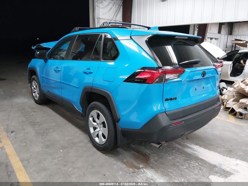 2021 Toyota Rav4 Le VIN: 2T3F1RFV2MW221552 Lot: 45686114