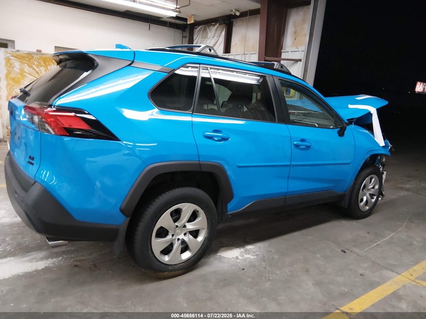 2021 Toyota Rav4 Le VIN: 2T3F1RFV2MW221552 Lot: 45686114