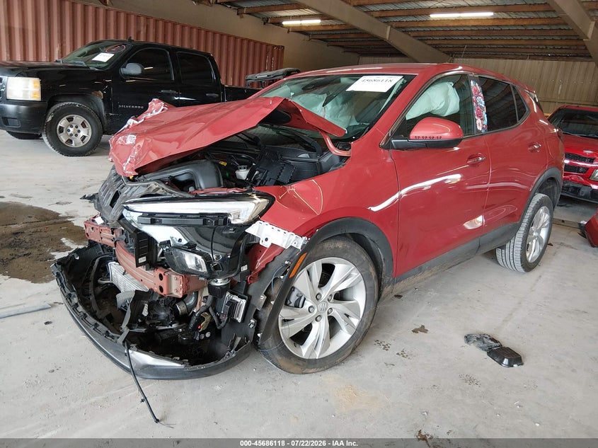 Vin: kl4ambsl4rb087005, lot: 46184727, buick encore gx preferred fwd 20242