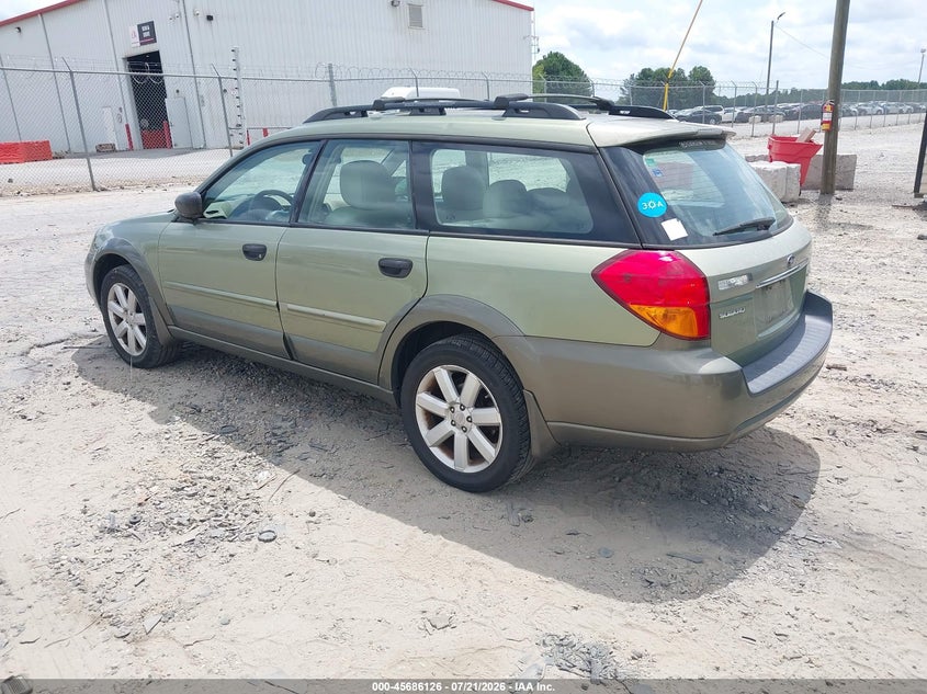 2007 SUBARU OUTBACK auction photo 3