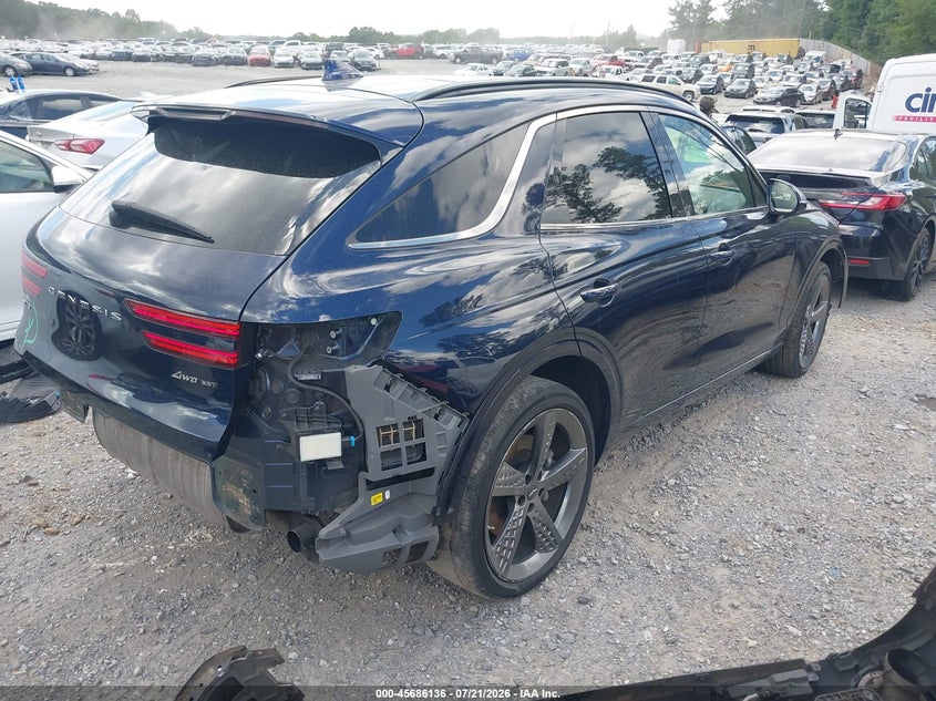 Vin: kmumcdtc7nu022189, lot: 46184745, genesis gv70 3.5t awd sport 20224