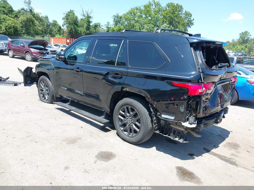 Vin: 7svaaaba7px005068, lot: 46184747, toyota sequoia platinum 20233