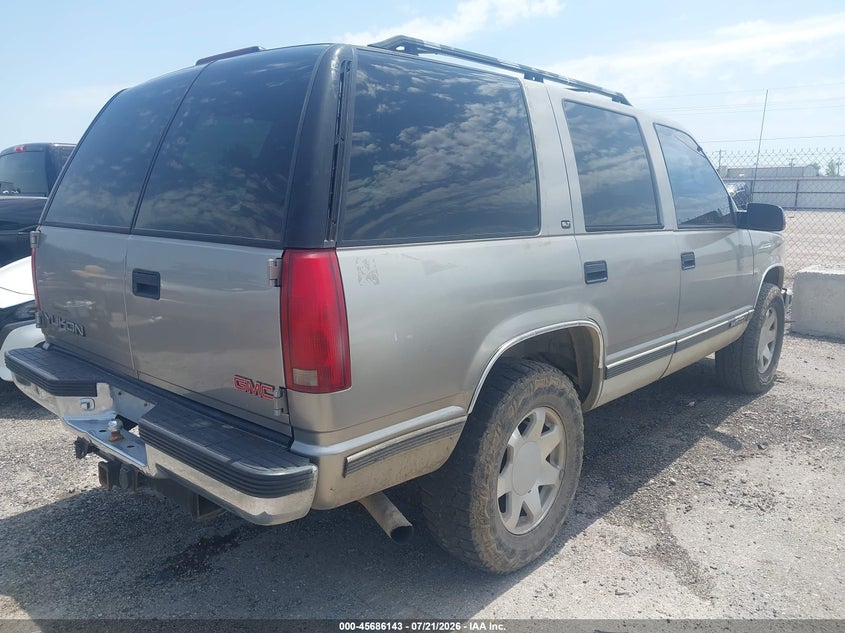 1999 GMC Yukon Slt Gm Buypower VIN: 1GKEK13R5XJ768534 Lot: 45686143