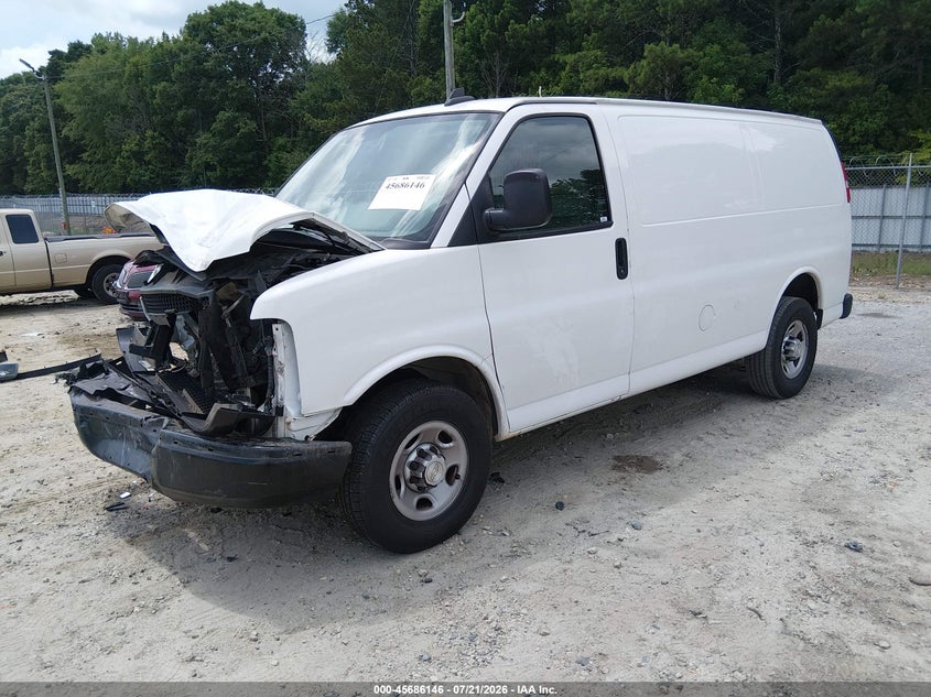 2020 Chevrolet Express Cargo Rwd 2500 Regular Wheelbase Wt VIN: 1GCWGAFP8L1161209 Lot: 45686146