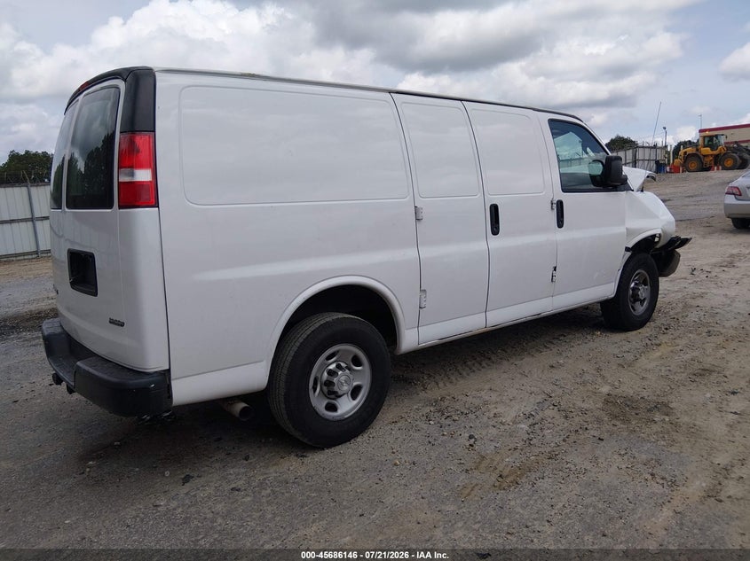 2020 Chevrolet Express Cargo Rwd 2500 Regular Wheelbase Wt VIN: 1GCWGAFP8L1161209 Lot: 45686146