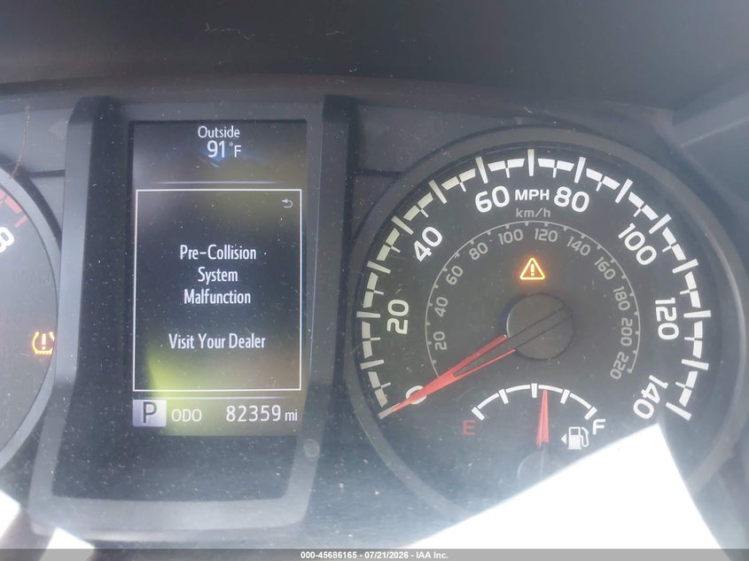 2018 Toyota Tacoma Sr V6 VIN: 3TMCZ5AN5JM186434 Lot: 45686165