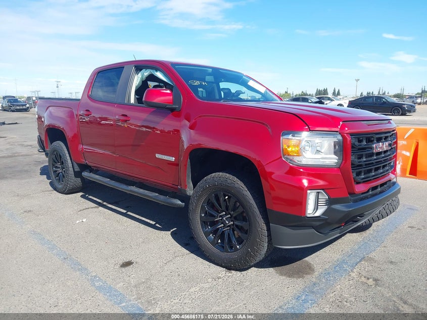 Vin: 1gtg5cen7m1204431, lot: 46184784, gmc canyon 2wd  short box elevation 2021 img_1