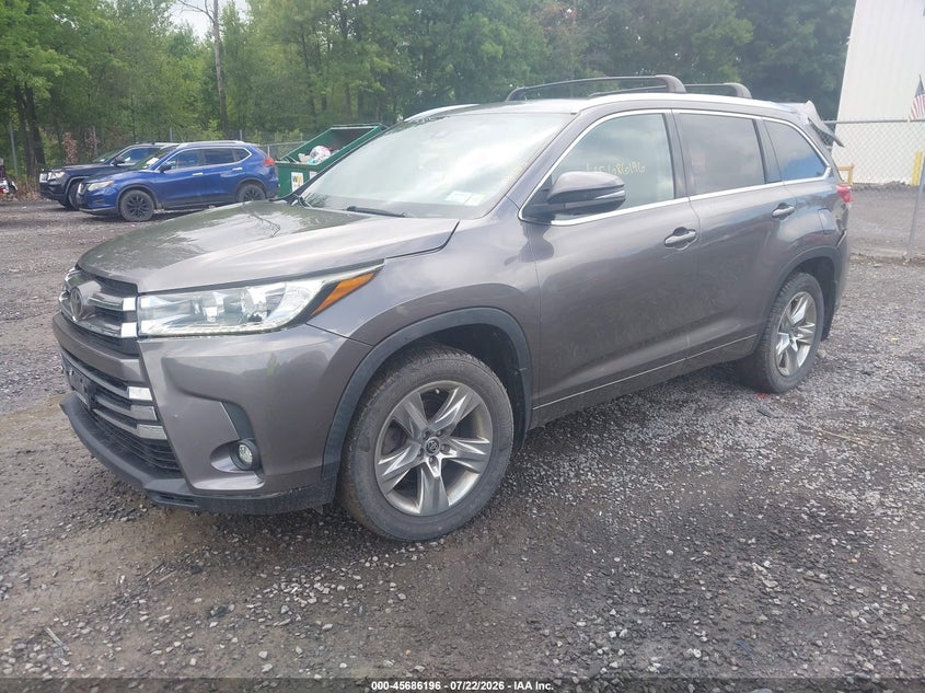 2019 Toyota Highlander, Удар сзади, IAAI, VIN 5TDDZRFH2KS993364 — фото 2