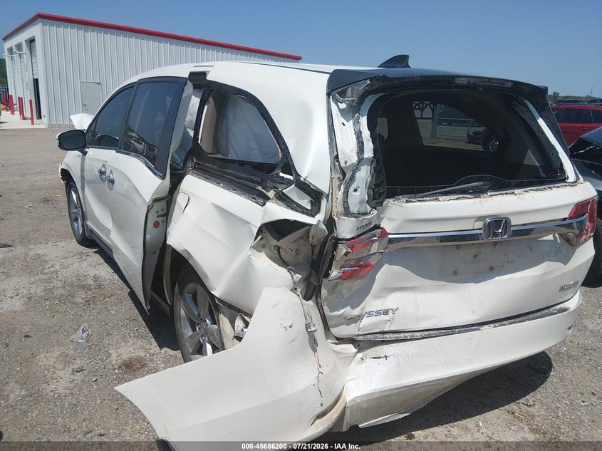 2019 Honda Odyssey Ex-L VIN: 5FNRL6H77KB015635 Lot: 45686200