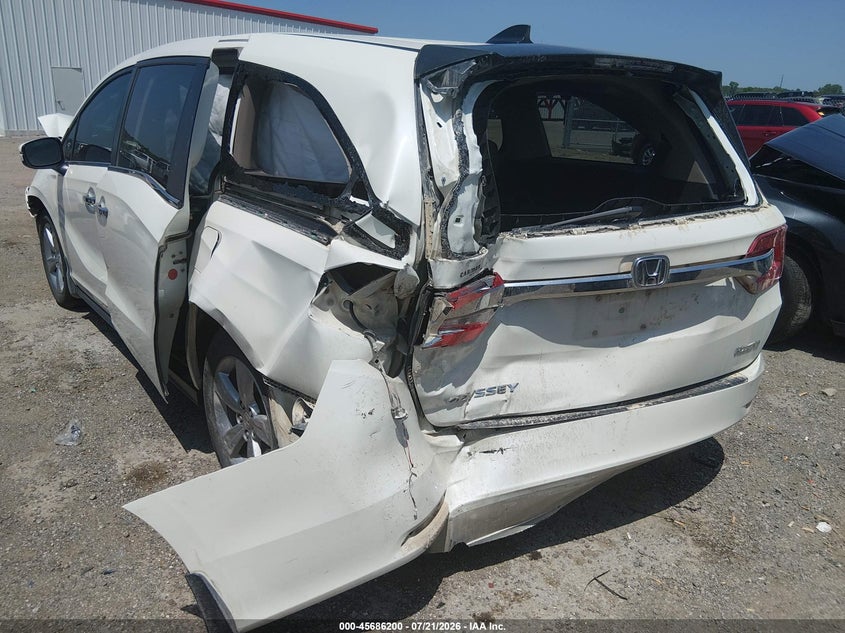 2019 Honda Odyssey Ex-L VIN: 5FNRL6H77KB015635 Lot: 45686200