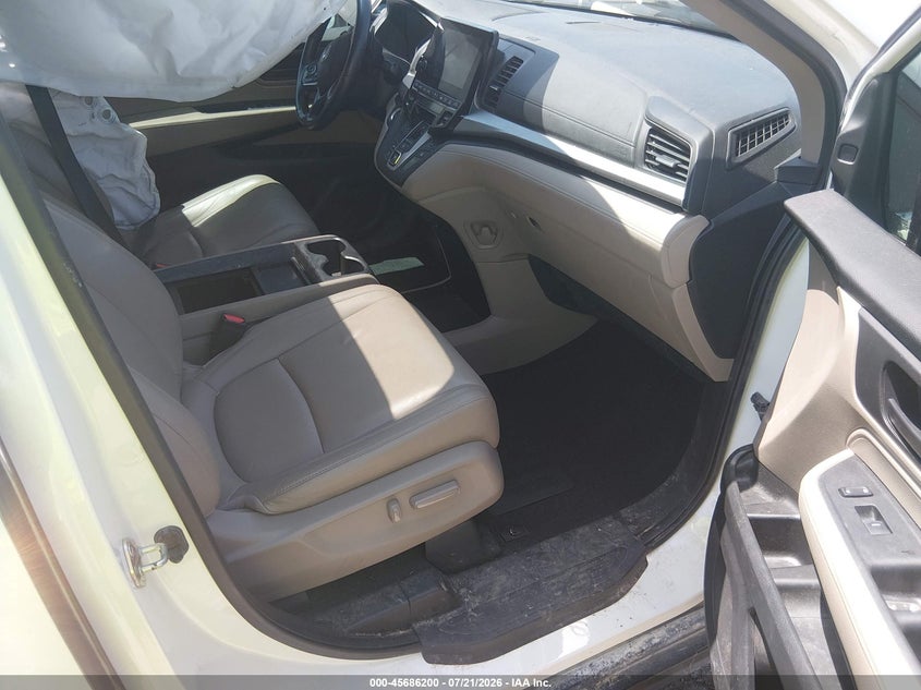 2019 Honda Odyssey Ex-L VIN: 5FNRL6H77KB015635 Lot: 45686200