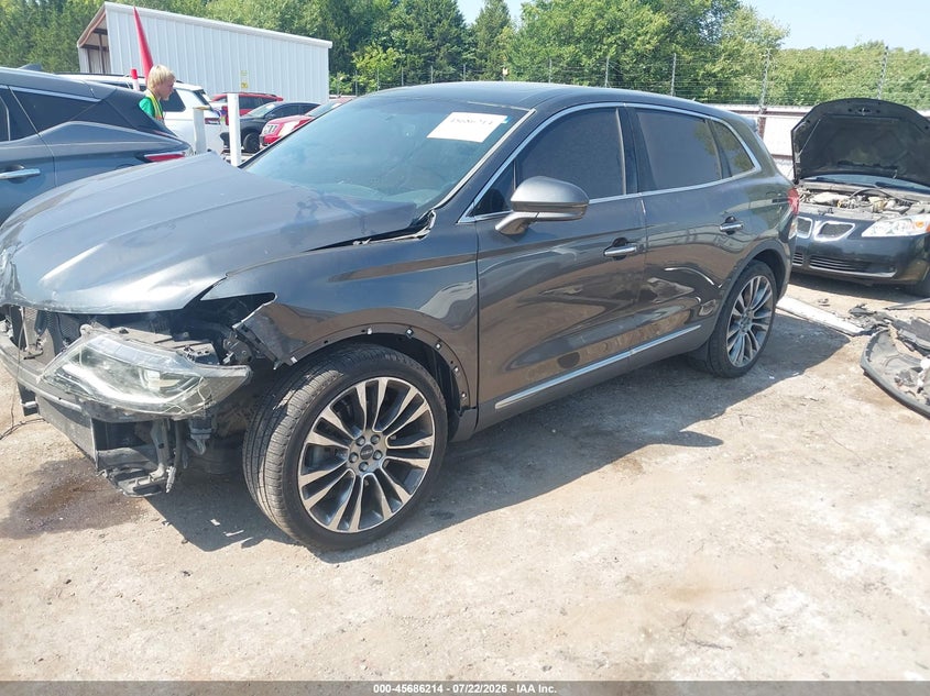 Vin: 2lmpj6lr8hbl37308, lot: 46184823, lincoln mkx reserve 20172