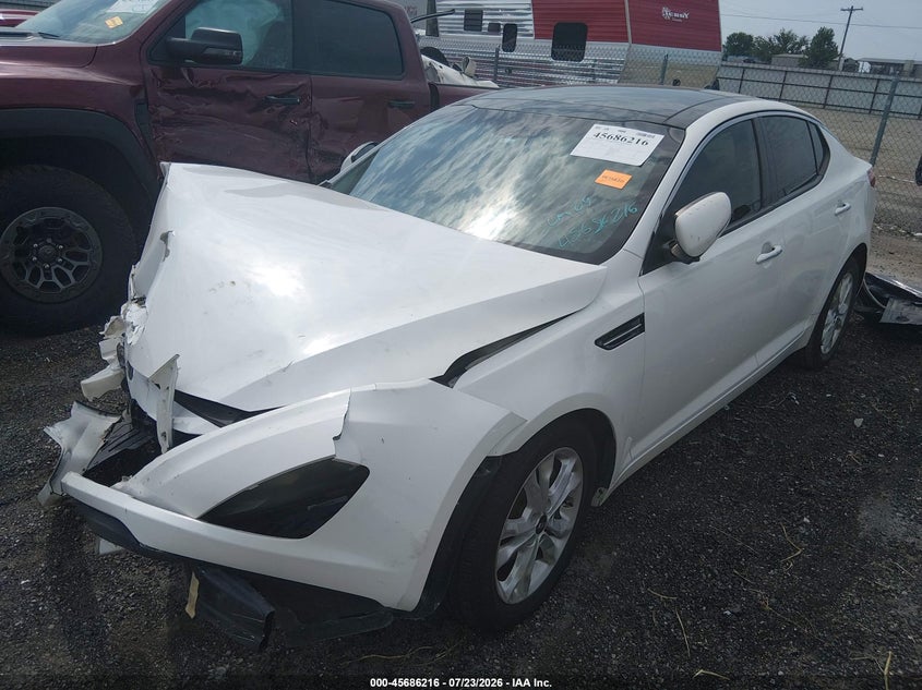 Vin: knagn4a76b5110363, lot: 46184825, kia optima ex 20112