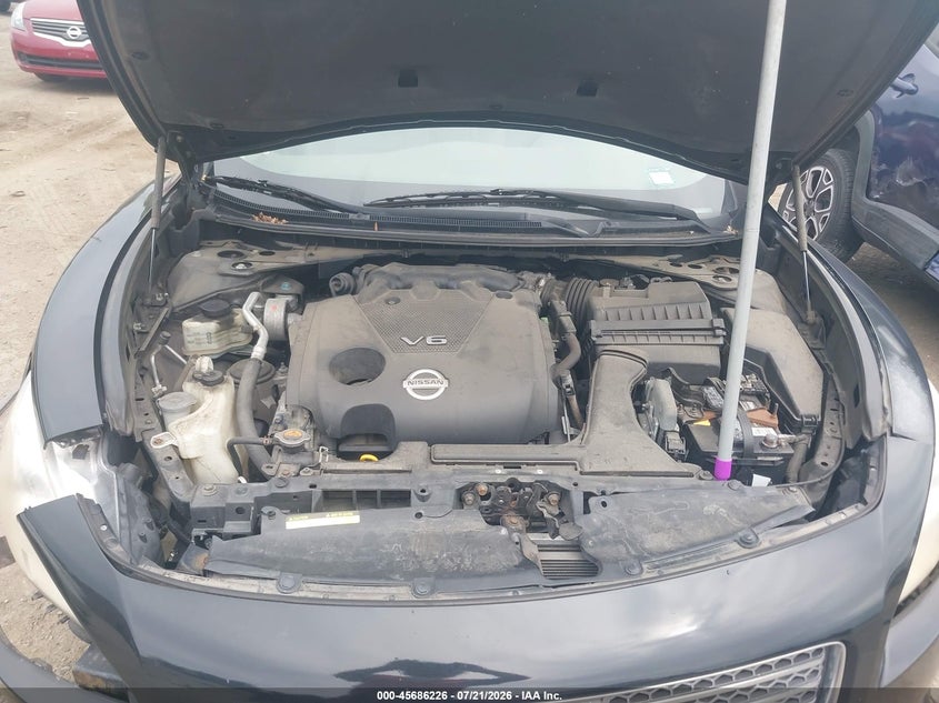2009 Nissan Maxima 3.5 Sv VIN: 1N4AA51E69C834588 Lot: 45686226