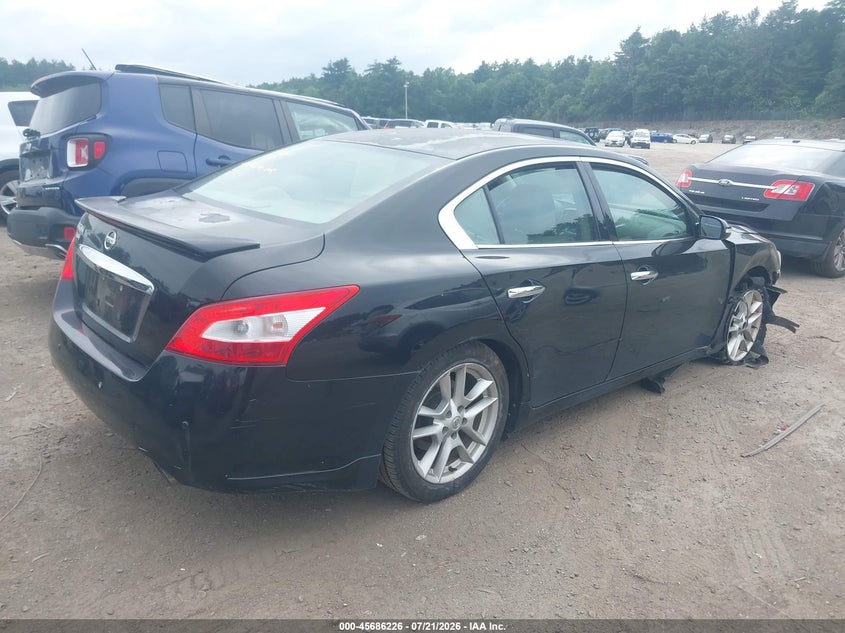 2009 Nissan Maxima 3.5 Sv VIN: 1N4AA51E69C834588 Lot: 45686226