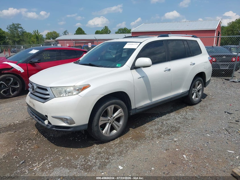 Vin: 5tddk3eh9cs154297, lot: 46184843, toyota highlander limited v6 20122