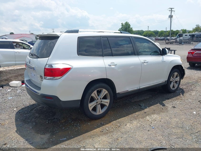 Vin: 5tddk3eh9cs154297, lot: 46184843, toyota highlander limited v6 20124