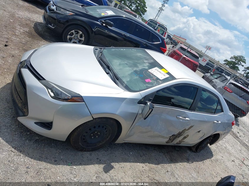 2017 Toyota Corolla Le VIN: 2T1BURHE2HC826786 Lot: 45686236