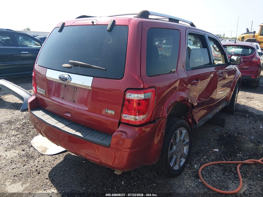 Vin: 1fmcu9eg6ckc28195, lot: 46184846, ford escape limited 20124