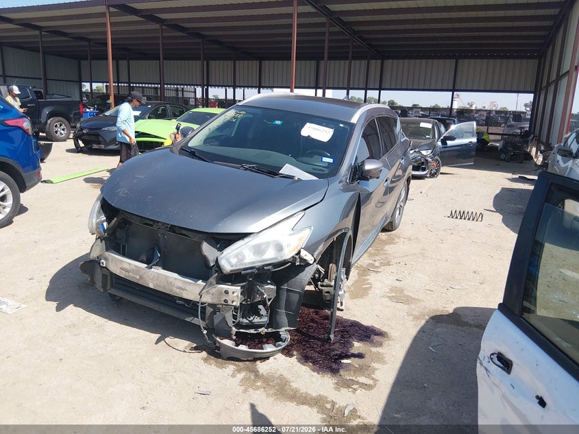2017 NISSAN MURANO auction photo 2