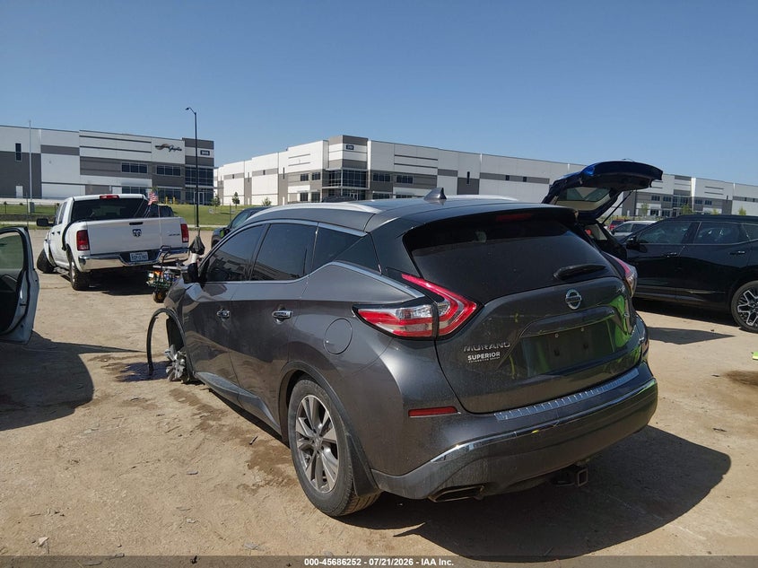 2017 NISSAN MURANO auction photo 3