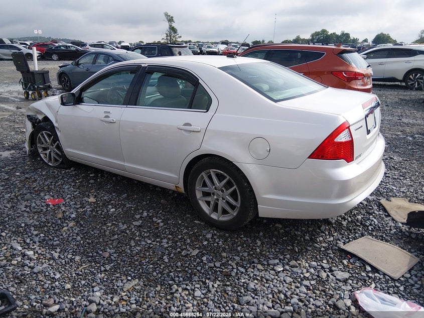Vin: 3fahp0jg4ar127075, lot: 46184863, ford fusion sel 20103